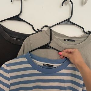 3 Zara Women’s Tshirts